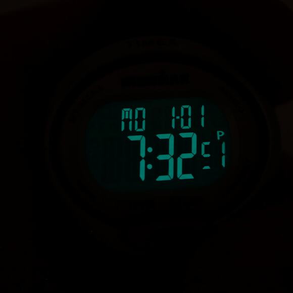 Timex Ironman Triathlon Women Indiglo Digital Watch Purple Silicone New Battery - Picture 8 of 12